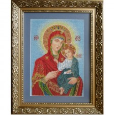 Рисунок на канве для вышивания бисером "Венчальная пара Богородица