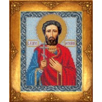 Схема для вышивания бисером Святой Виктор