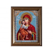 Набор для вышивания бисером  Богородица Федоровская
