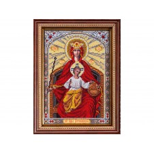 Набор для вышивания бисером Богородица Державная
