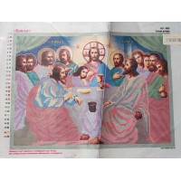 Схема для вышивания бисером Тайная вечеря