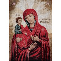 Картина гобеленовая Икона Божией Матери Троеручица