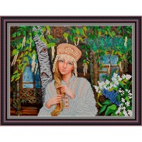 Рисунок - схема на ткани - "Пора цветения"