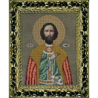 Схема для вышивания бисером Святой князь Роман
