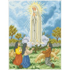  Схема для вышивания бисером Богородица Фатимская