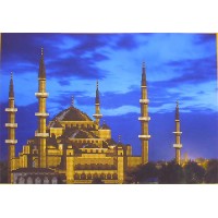 Схема для вышивания бисером картины "Мечеть"