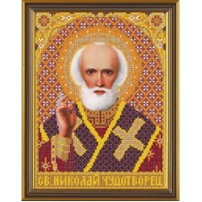 Схема с рисунком  "Св. Николай Чудотворец