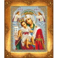 Набор для вышивки бисером “Богородица Милующая (Достойно есть)”