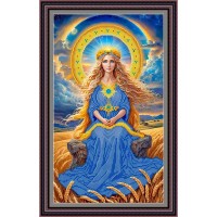 Рисунок - схема на ткани - "Лада"