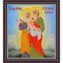 Рисунок - схема на ткани - Икона "Св. Симеон и Анна"