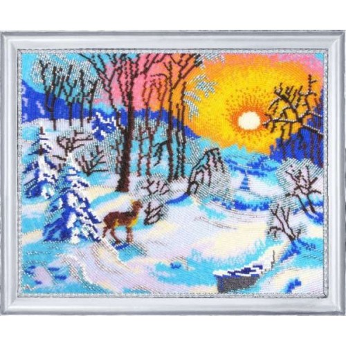 Зимнее утро, схема для вышивания, арт. НМ Надежда Маштакова | Купить онлайн на kozharulitvrn.ru