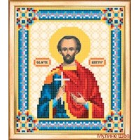 Схема для вышивания бисером икона мученик Виктор