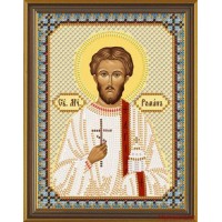 Схема для вышивания бисером  "Св.Мч.Роман" 