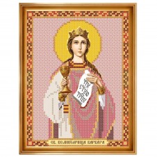 Схема для вышивания бисером иконы «Св. Вмц. Варвара Илиопольская»