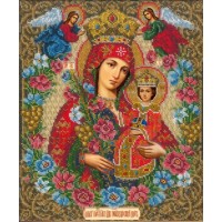 Набор для вышивки бисером “Богородица Неувядаемый цвет“