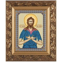 Схема для вышивания бисером иконы «Св. Прп. Алексий Человек Божий