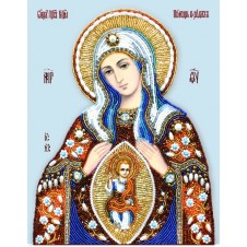 Набор для вышивания бисером  Богородица «Помощница в родах»