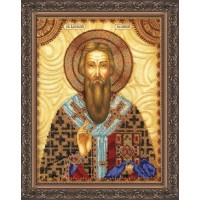 Рисунок на ткани для вышивания бисером "Святой Василий"