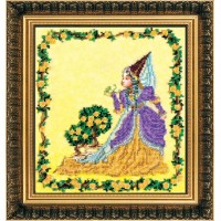 Рисунок на ткани для вышивания бисером "Агнесса"