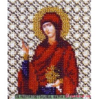 Схема для вышивания бисером  святой равноапостольной "Марии-Магдалины"