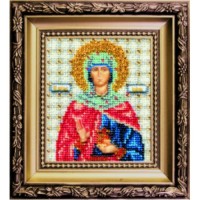Схема для вышивания бисером "Икона святая праведная Иоанна (Жанна, Яна)