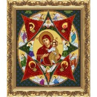 Схема для вышивания бисером Неопалимая Купина