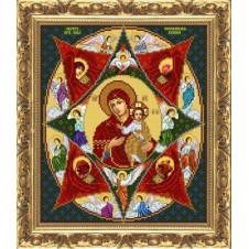 Схема для вышивания бисером Неопалимая Купина