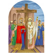  Схема для вышивания бисером "Воздвижения Честного креста (иконостас)"