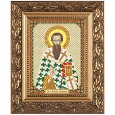 Схема  для вышивания бисером иконы «Свт. Василий Великий»