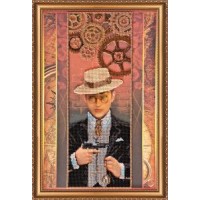 Схема для вышивания бисером Гангстер