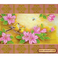 Схема для бисерной вышивки "Весеннее цветение"