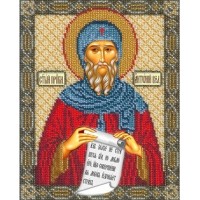 Схема для вышивания бисером Святой Антоний