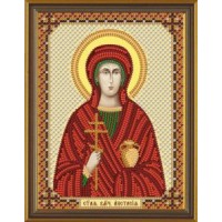 Схема для вышивания бисером Анастасия 