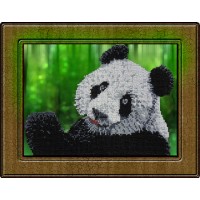 Схема для вышивания бисером "Панда"