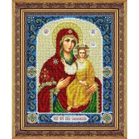 Вышивка бисером Паутинка Пресвятая Богородица Смоленская