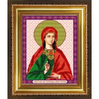 Схема для вышивания бисером Святая Мученица Виктория