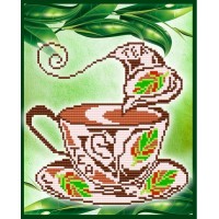 Схема для вышивания бисером "Ароматный чай"