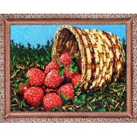 Схема для вышивания бисером Клубничка