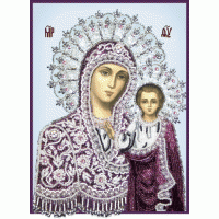 Набор для вышивания бисером "Богородица Казанская" (Икона)