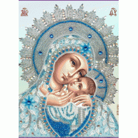 Набор для вышивания бисером "Богородица Корсунская" (Икона)