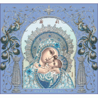 Набор для вышивания бисером "Богородица Корсунская в рамке" (Икона)