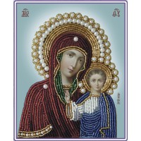 Набор для вышивания бисером "Богородица Казанская" (Икона)