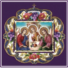 Набор для вышивания бисером "Святая Троица" (Икона)