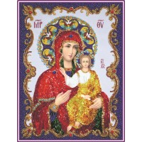 Набор для вышивания бисером "Богородица Смоленская" (Икона)