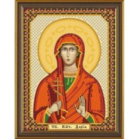 Схема для вышивания бисером Св.Мц.Дарья Римская 
