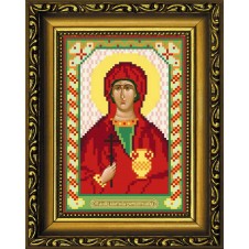 Рисунок-схема для вышивания бисером "Святая Великомученица Анастасия Узорешительница"