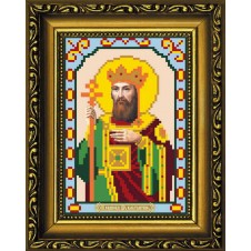Рисунок-схема для вышивания бисером "Святой Равноапостольный Царь Константин"