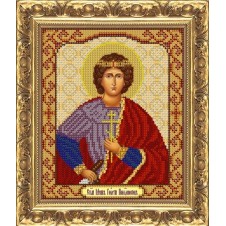 Рисунок на ткани для вышивания бисером "Св.Мч.Георгий Победоносец"