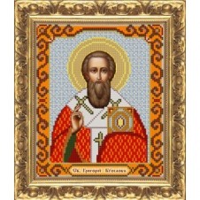 Рисунок на ткани для вышивания бисером "Св. Григорий Богослов"