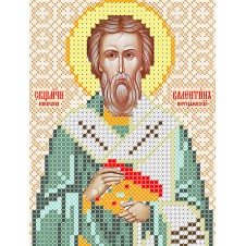 Рисунок на ткани для вышивания бисером "Священомученик Валентин, епископ интерамнский"